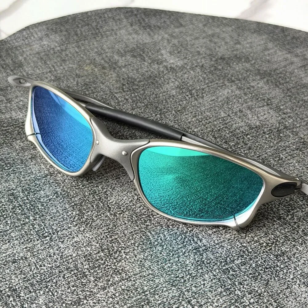 Oakley 4th Gen Juliet X-Metal Plasma Polarized Ice Iridium USA Sunglasses